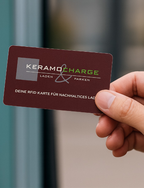 RFID Karte, um dein E-Auto bequem zu laden
